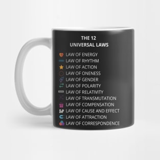 The 12 Universal Laws Mug